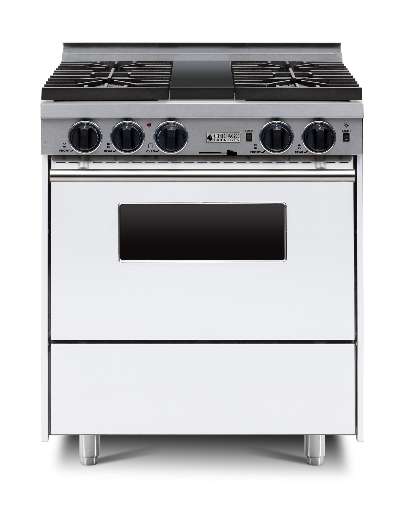 30" Dual-Fuel Self-Cleaning Convection Range - Sealed Burners
