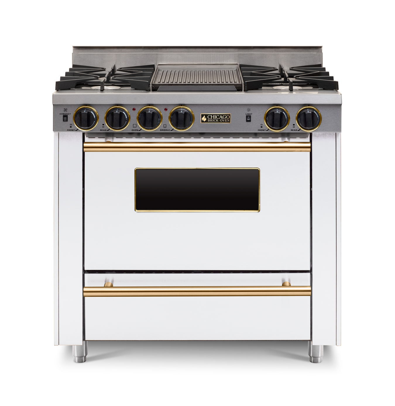 36" LP All-Gas Range - Open Burner