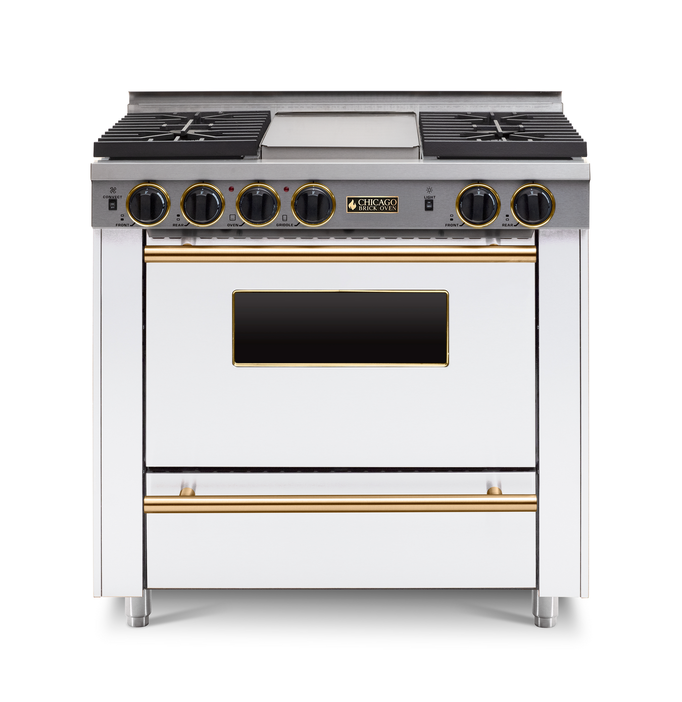 36" LP All-Gas Convection Range - Sealed Burners (4-6 Burners Option )