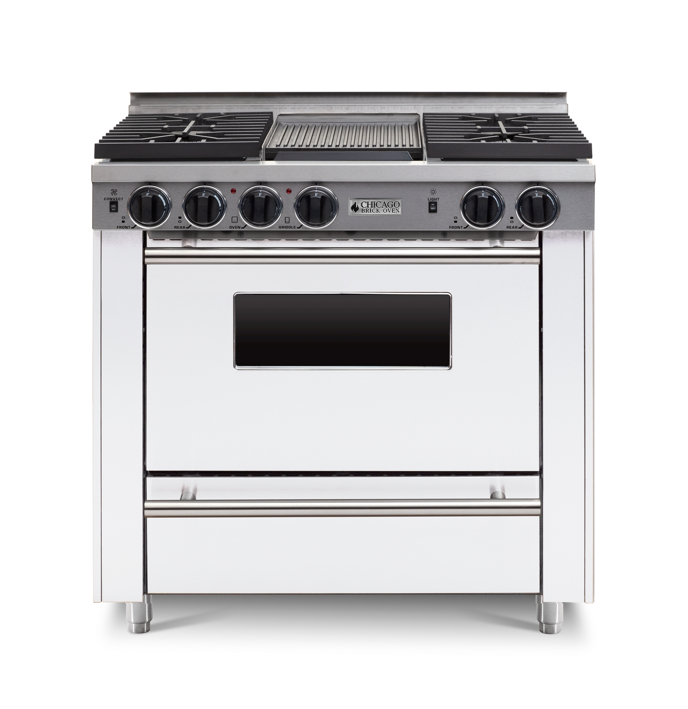 36" LP All-Gas Convection Range - Sealed Burners (4-6 Burners Option )