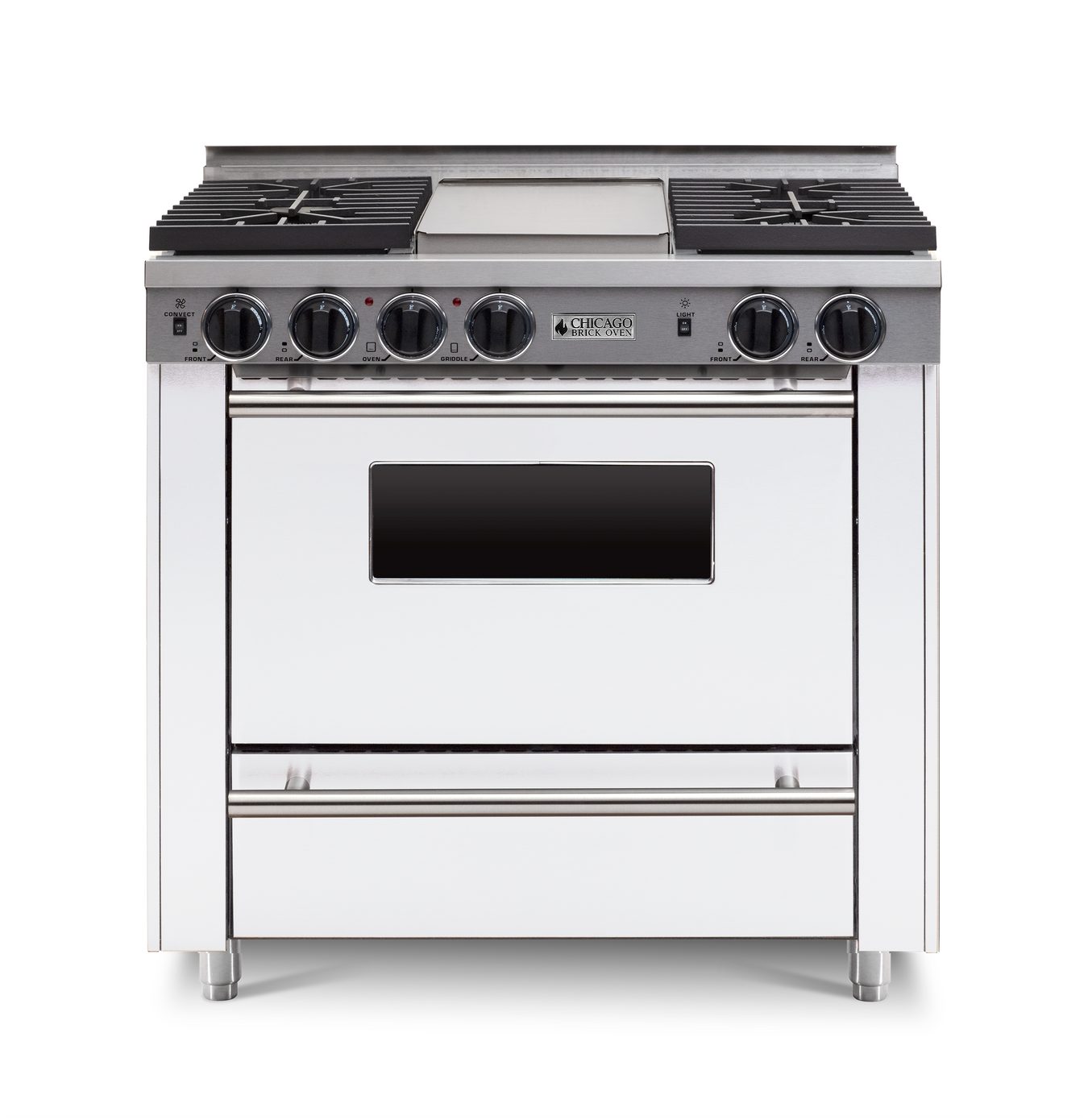 36" LP All-Gas Convection Range - Sealed Burners (4-6 Burners Option )