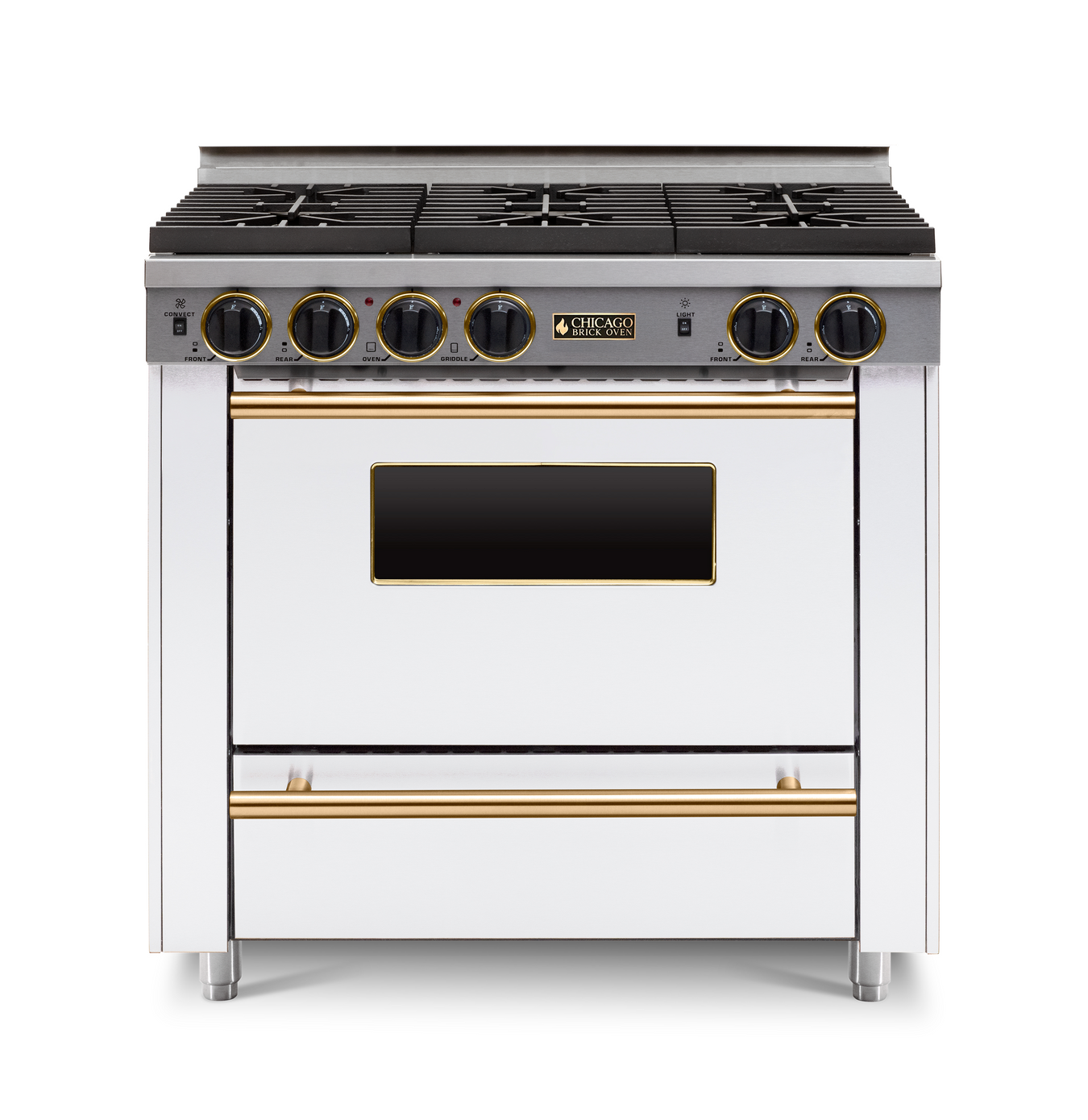 36" LP All-Gas Convection Range - Sealed Burners (4-6 Burners Option )