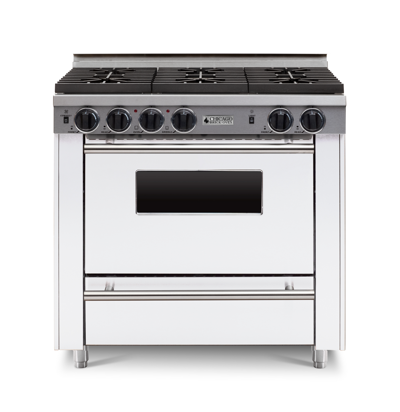 36" LP All-Gas Convection Range - Sealed Burners (4-6 Burners Option )