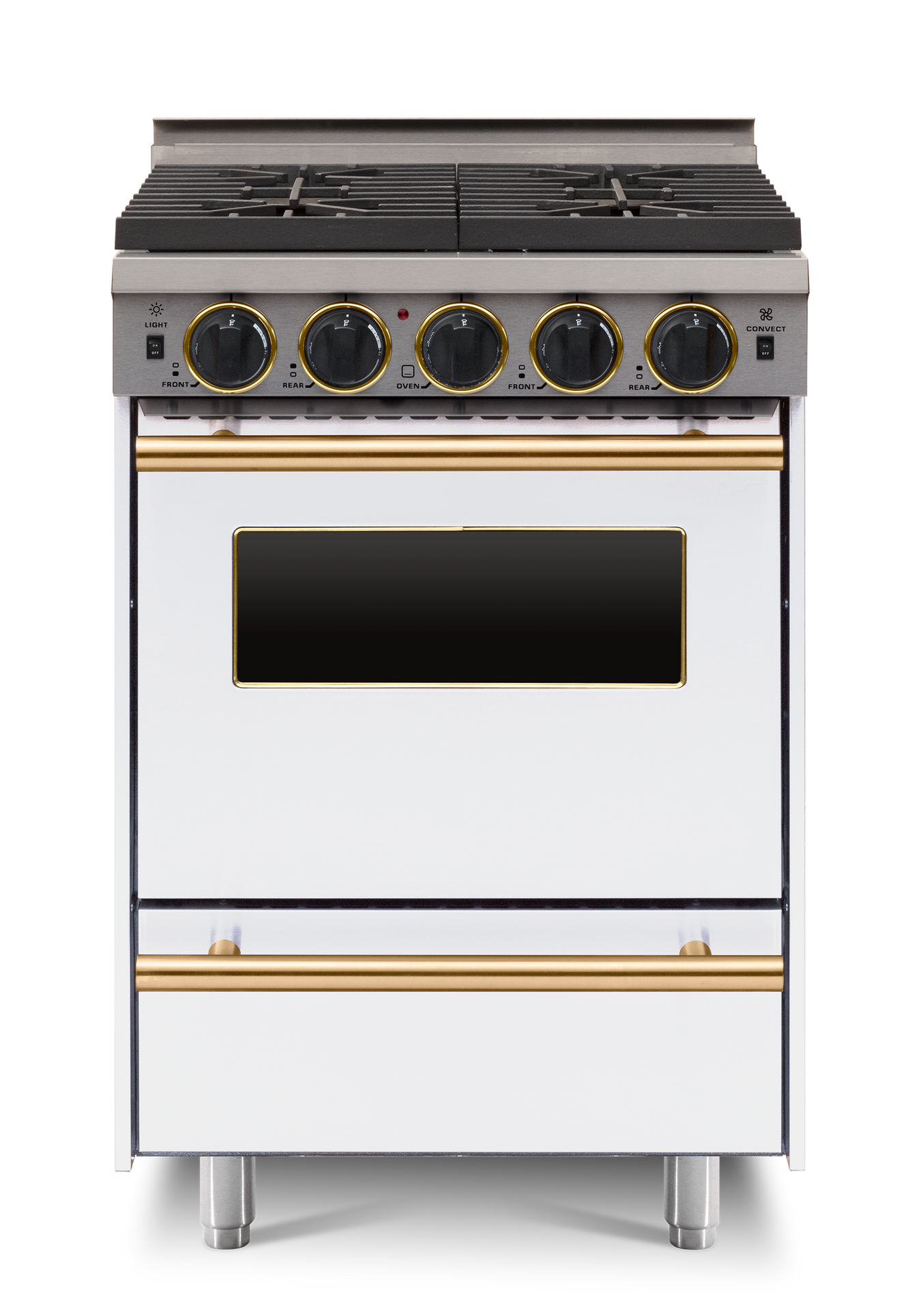 24" LP All-Gas Convection Range - Open Burners