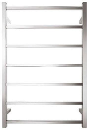 Times Square towel warmer with 7 square bars
