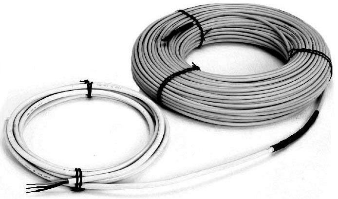 Warmup Commercial Grade Heating Cable (Constant Wattage), 240V 312'L, 1700W, 7.1 amps. Covers 76-130 sq ft of heated area