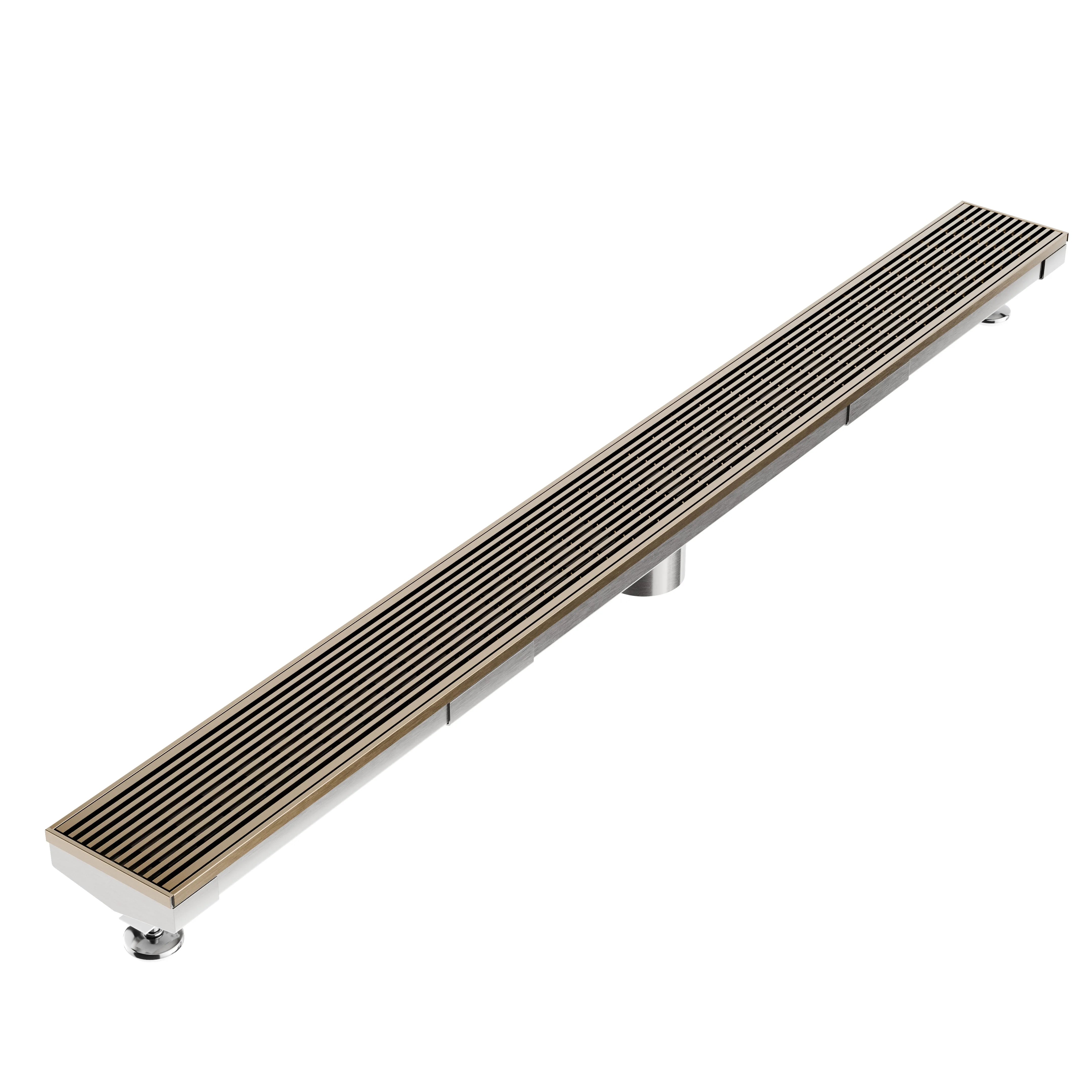 Wedgewire Adjustable Kit Delmar Linear Drain 2" outlet