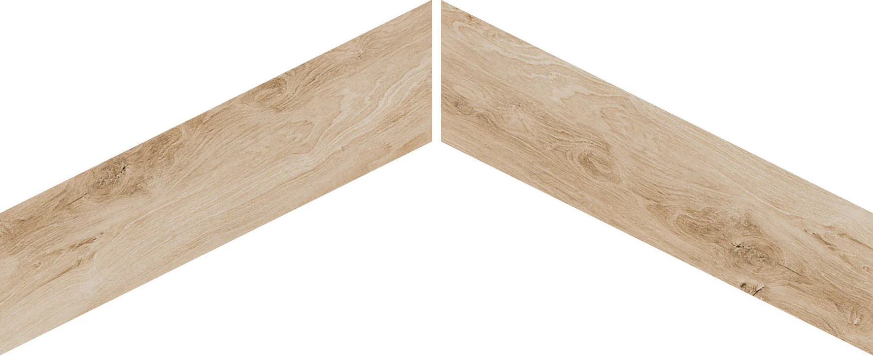 Wood Row Honey Tile Collection – Plank, Hexagon, Chevron & Wall Tile