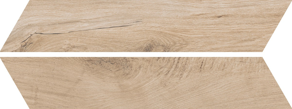 Wood Row Honey Tile Collection – Plank, Hexagon, Chevron & Wall Tile