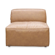 Moes Form Slipper Chair Sonoran Tan Leather XQ-1002-40