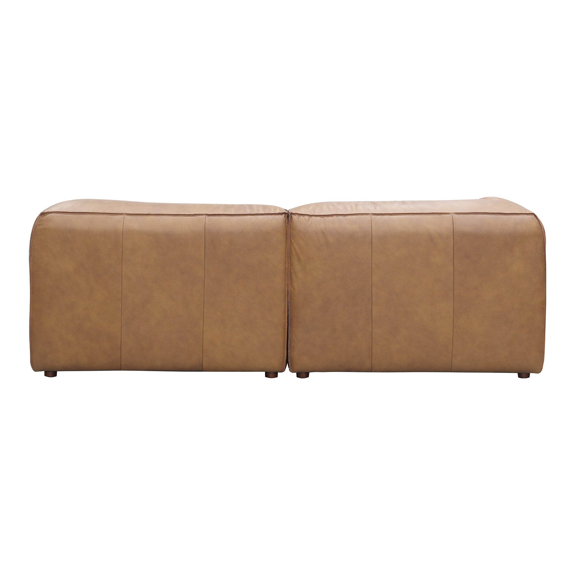 Moes Form Nook Modular Sectional Sonoran Tan Leather XQ-1006-40