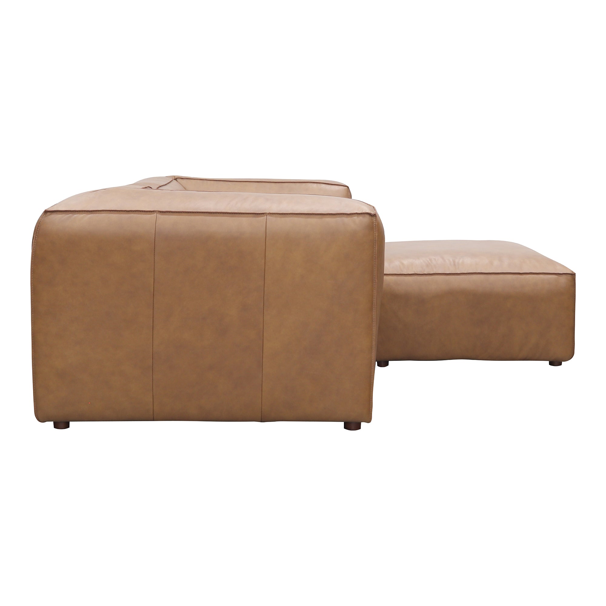 Moes Form Nook Modular Sectional Sonoran Tan Leather XQ-1006-40
