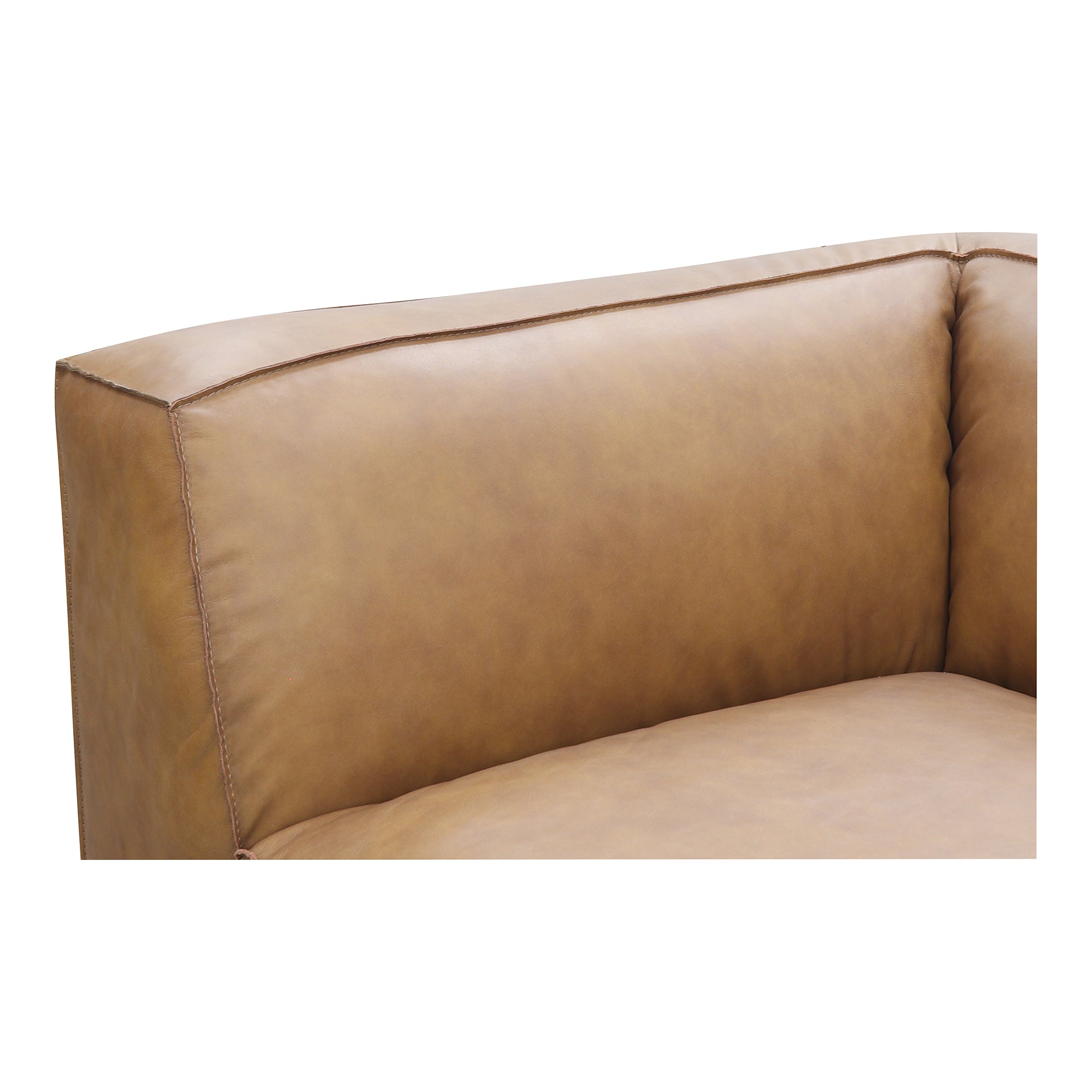 Moes Form Nook Modular Sectional Sonoran Tan Leather XQ-1006-40