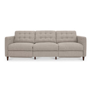 Moes Bridgers Power Recliner Sofa Warm Grey XQ-1011-29