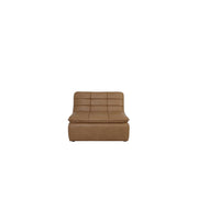 Moes Lino Slipper Chair Tan Leather XQ-1026-40