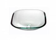 Dawn Tempered glass wash basin-square shape GVB84001