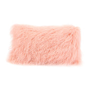 Moes Lamb Fur Pillow Pink XU-1001-33