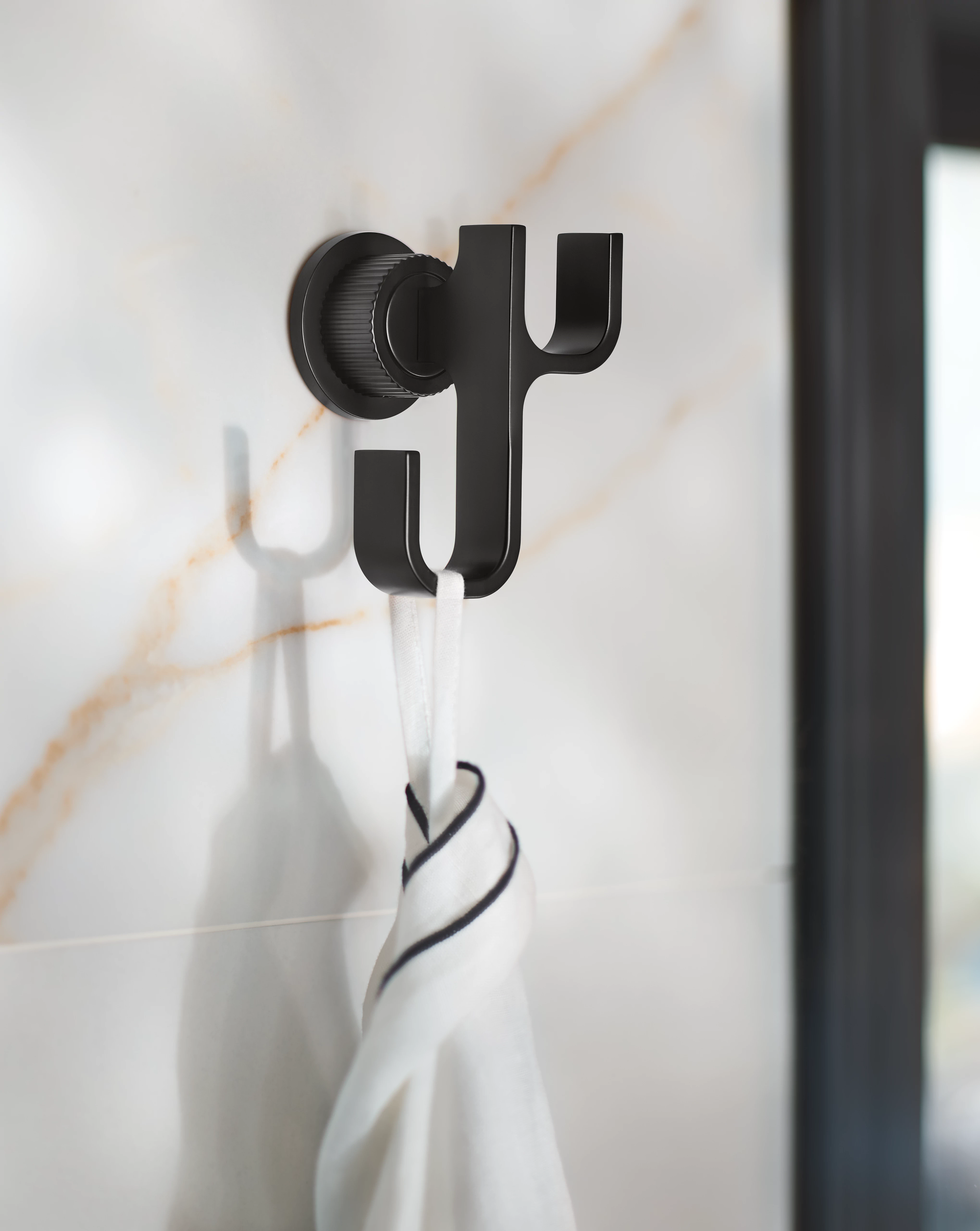 Moen YB0602 Cambium Chrome double robe hook