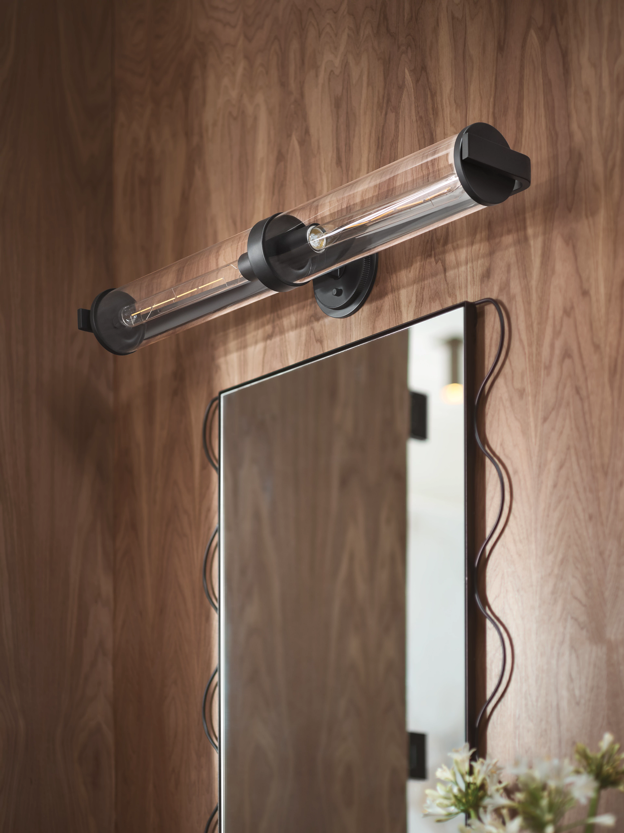 Moen YB0657 Cambium Chrome one globe bath light