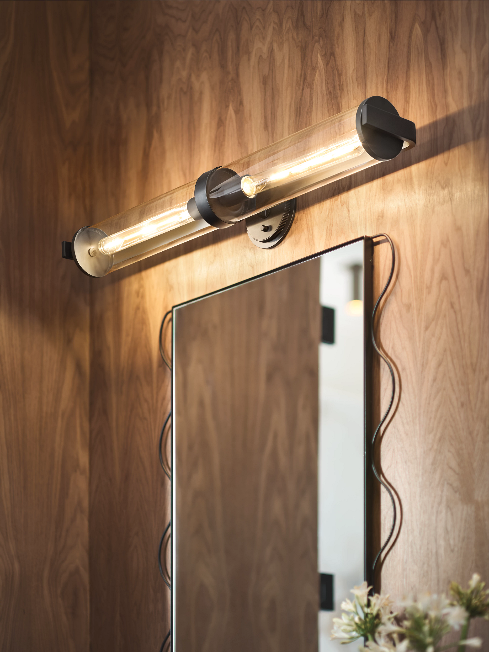 Moen YB0657 Cambium Chrome one globe bath light