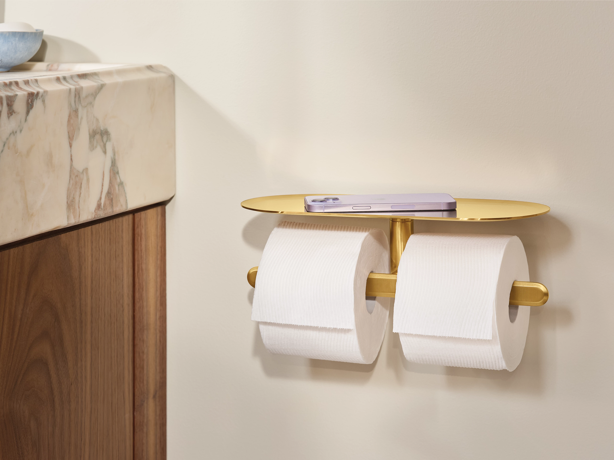 Moen YB1788 Greenfield Chrome double paper holder