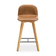 Moes Napoli Leather Counter Stool YC-1020-40