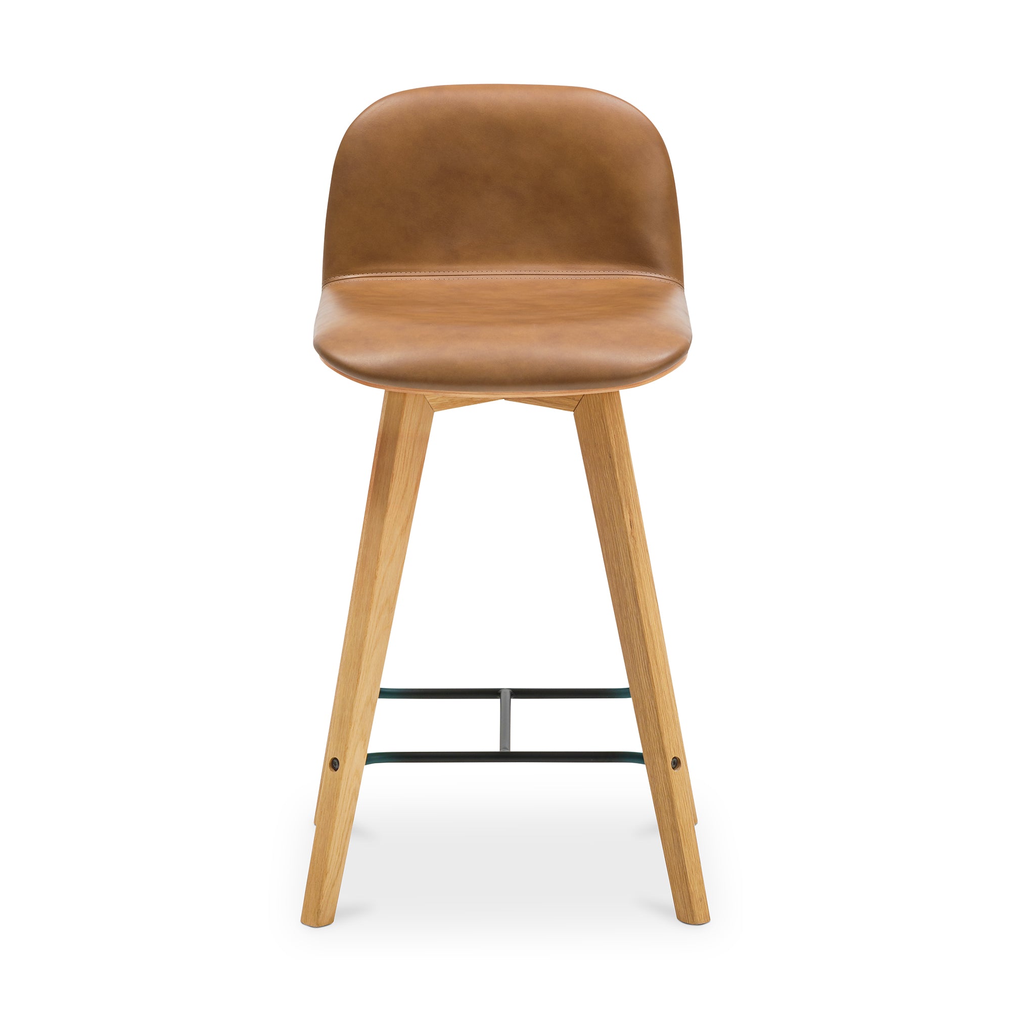 Moes Napoli Leather Counter Stool YC-1020-40