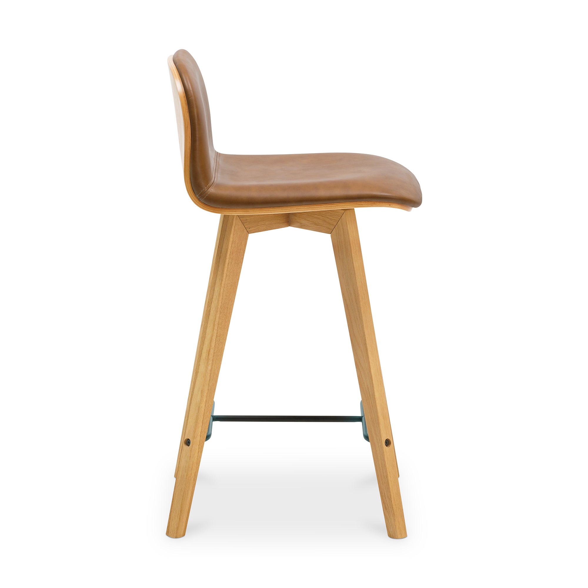 Moes Napoli Leather Counter Stool YC-1020-40