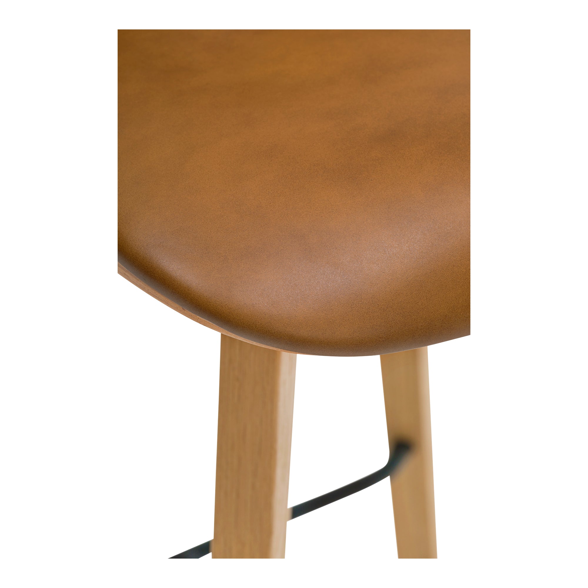 Moes Napoli Leather Counter Stool YC-1020-40
