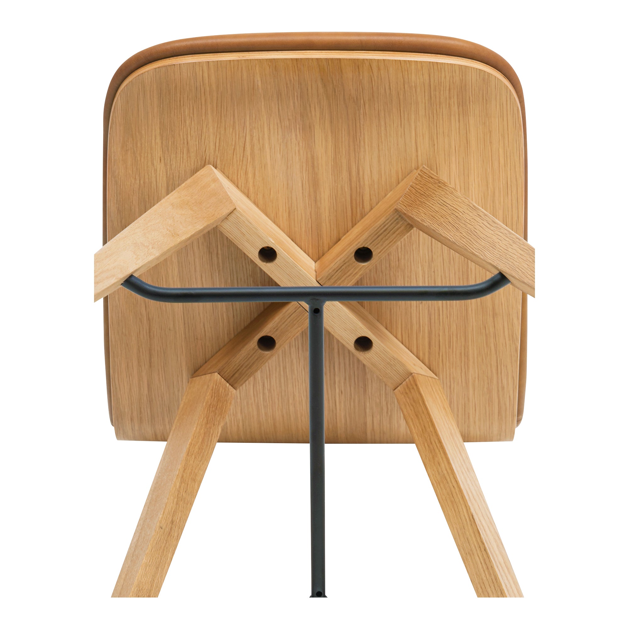 Moes Napoli Leather Counter Stool YC-1020-40