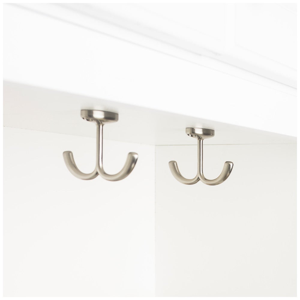 Hardware Resources 1-9/16" Double Prong Ceiling Mounted Hook