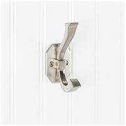 Hardware Resources 4-5/16" Emerald Double Prong Wall Mounted Hook