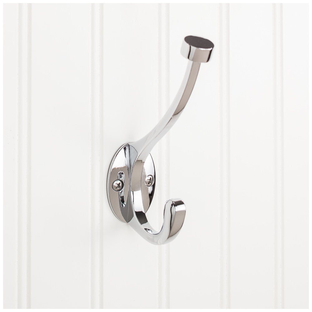 Hardware Resources 5-1/2" Pilltop Double Prong Wall Mounted Hook
