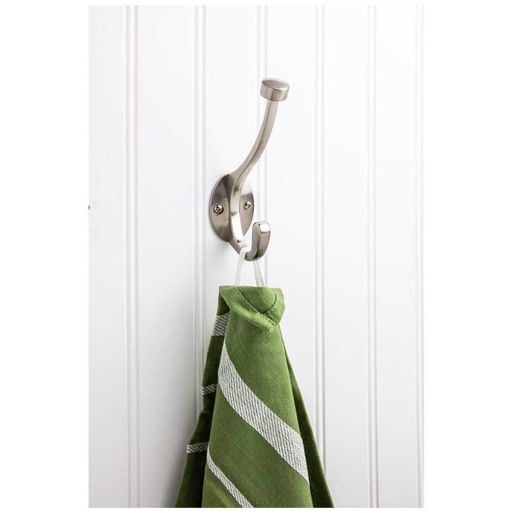 Hardware Resources 5-1/2" Pilltop Double Prong Wall Mounted Hook