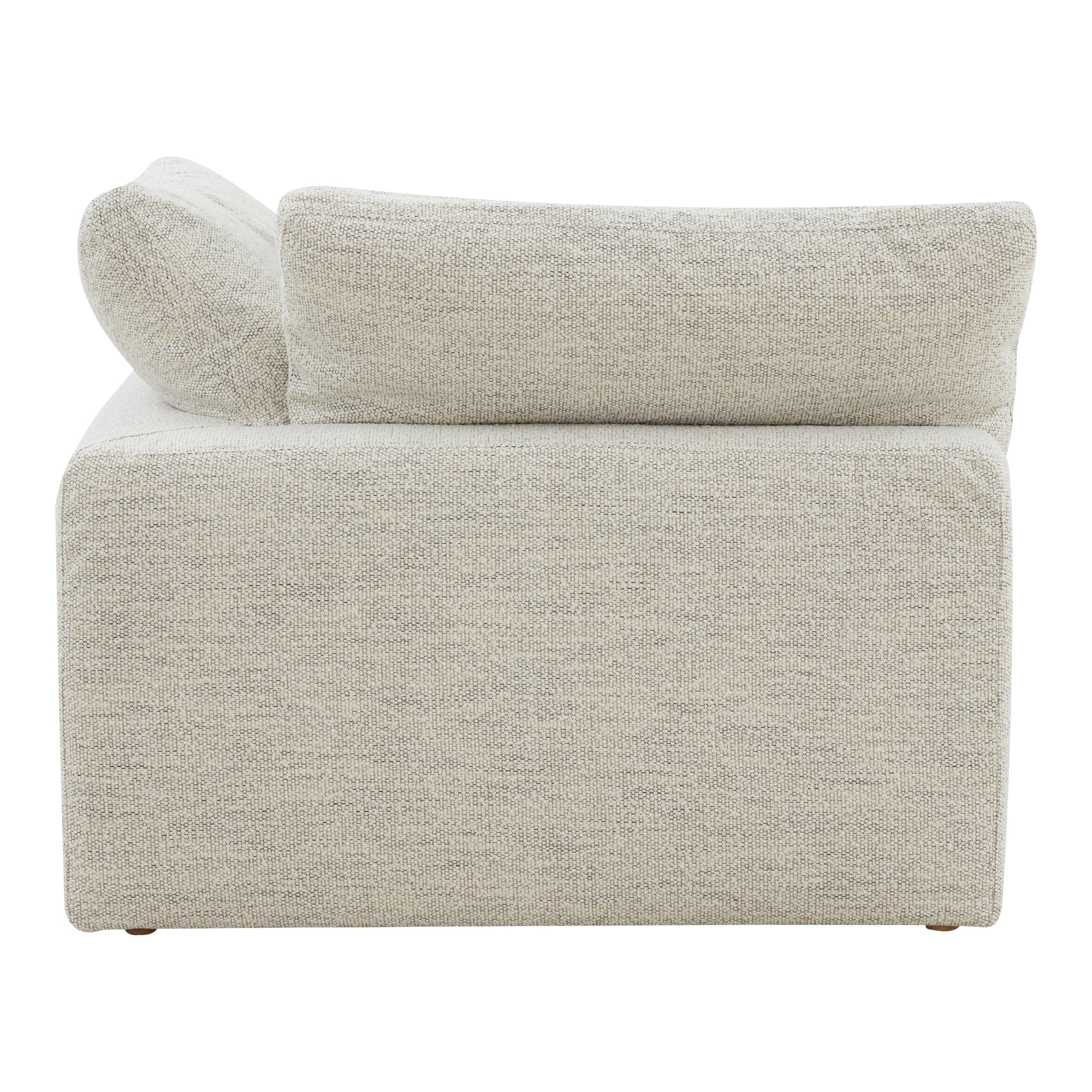 Moes Clay Corner Chair Coastside Sand YJ-1000-49