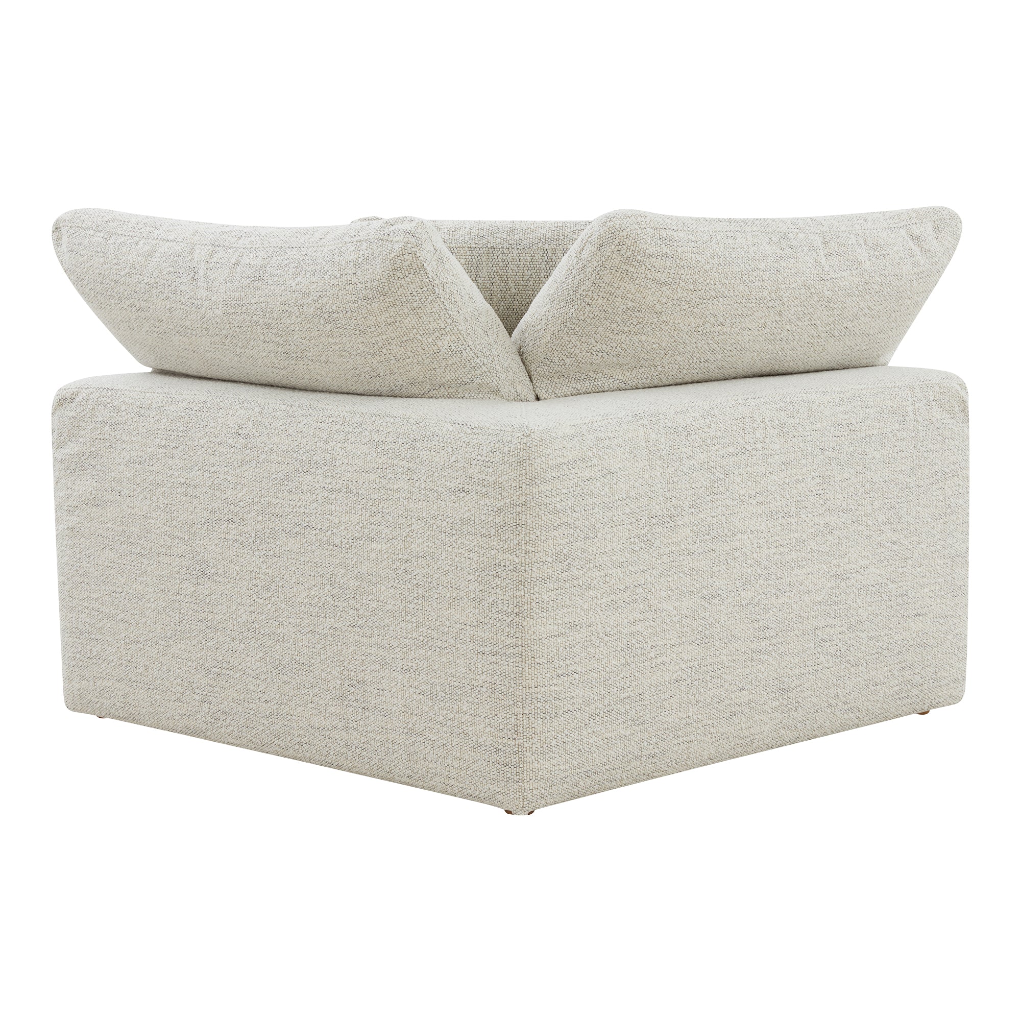 Moes Clay Corner Chair Coastside Sand YJ-1000-49