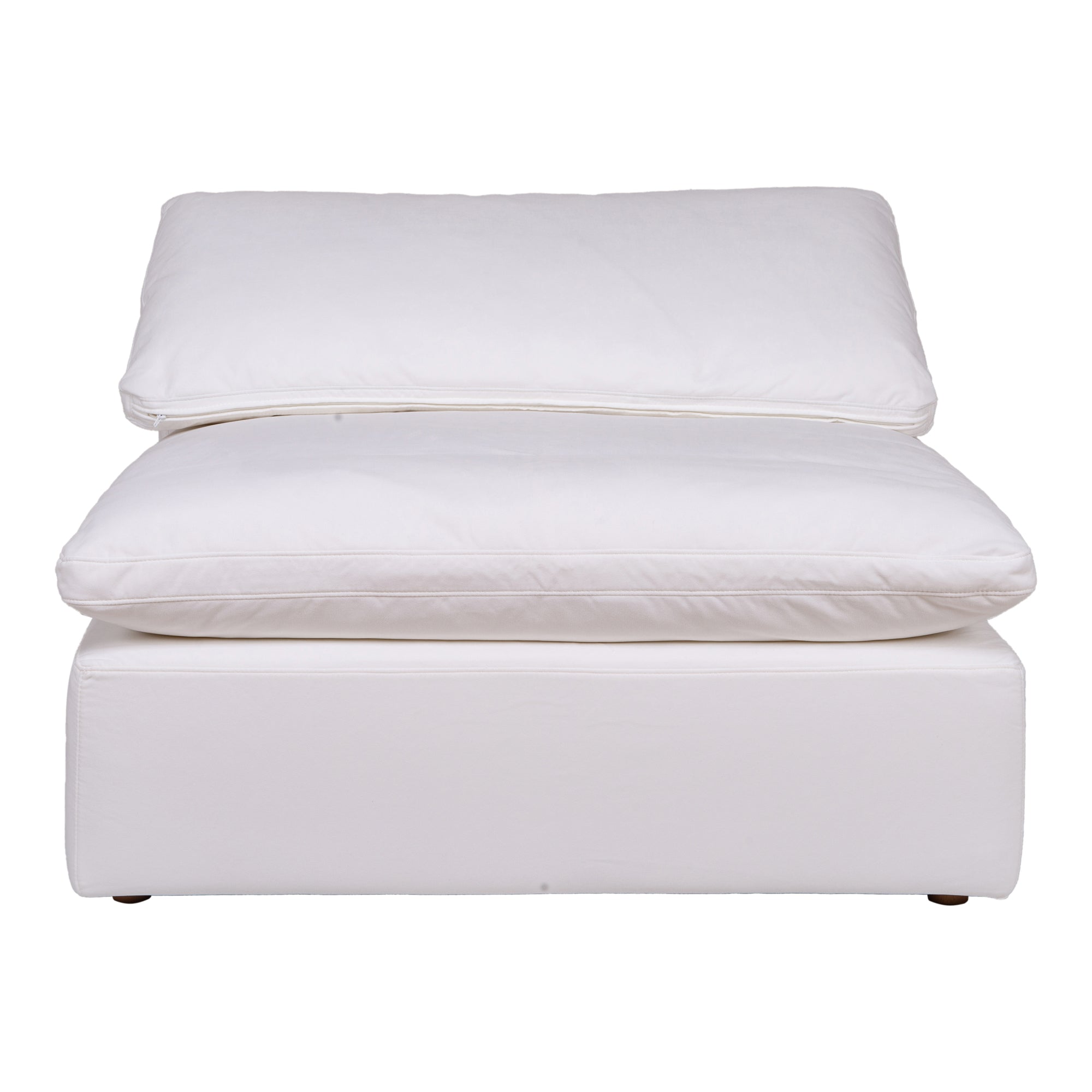 Moes Clay Slipper Chair Cream White YJ-1001-05