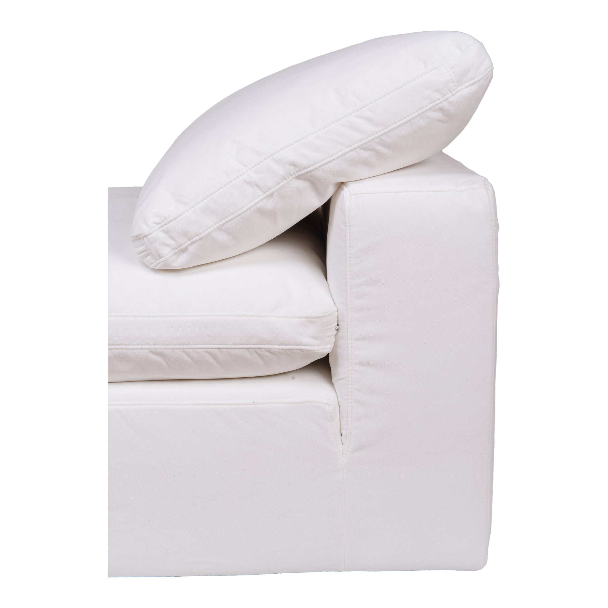 Moes Clay Slipper Chair Cream White YJ-1001-05
