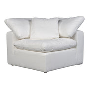 Moes Terra Condo Corner Chair Cream White YJ-1012-05