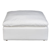 Moes Terra Condo Ottoman Cream White YJ-1014-05
