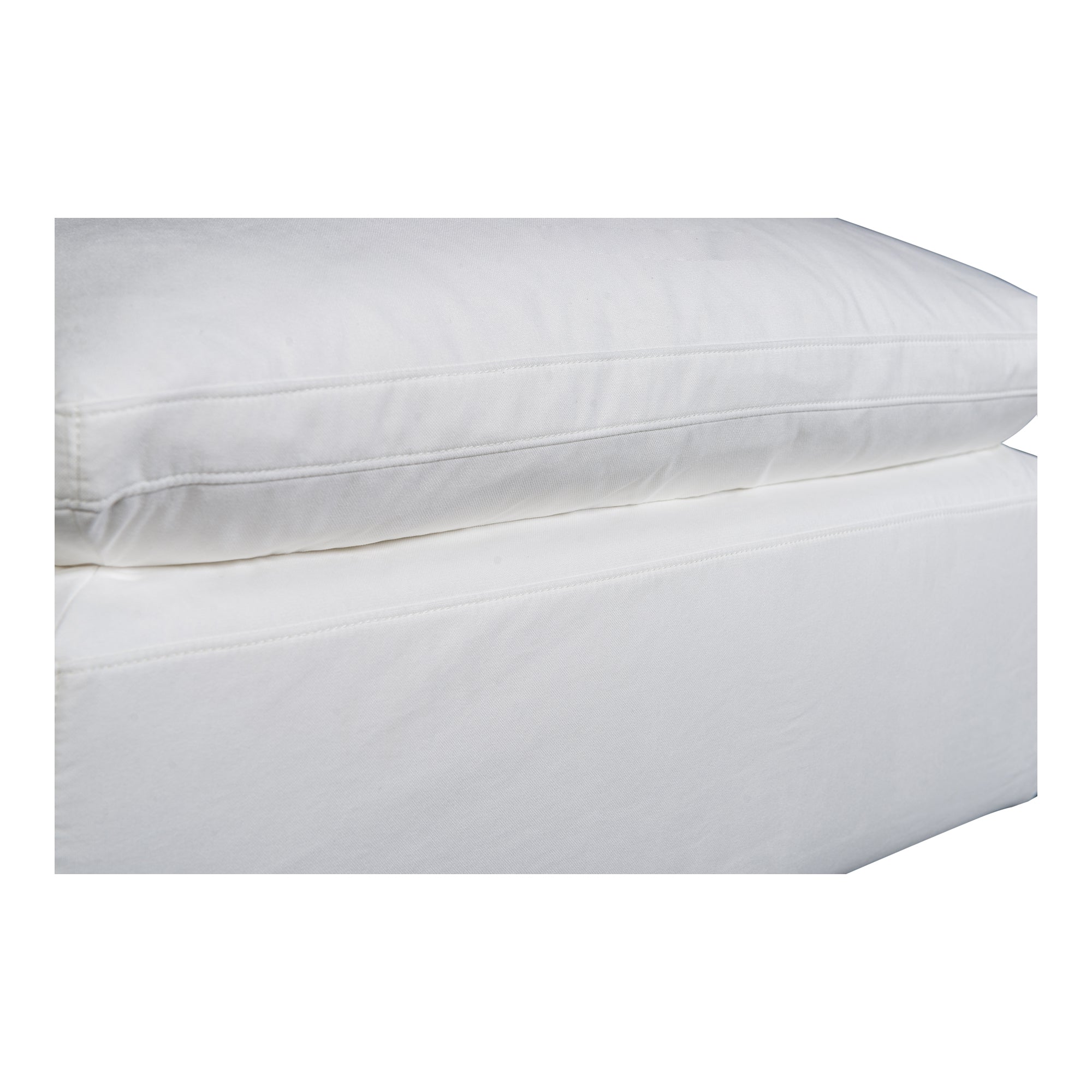 Moes Terra Condo Ottoman Cream White YJ-1014-05