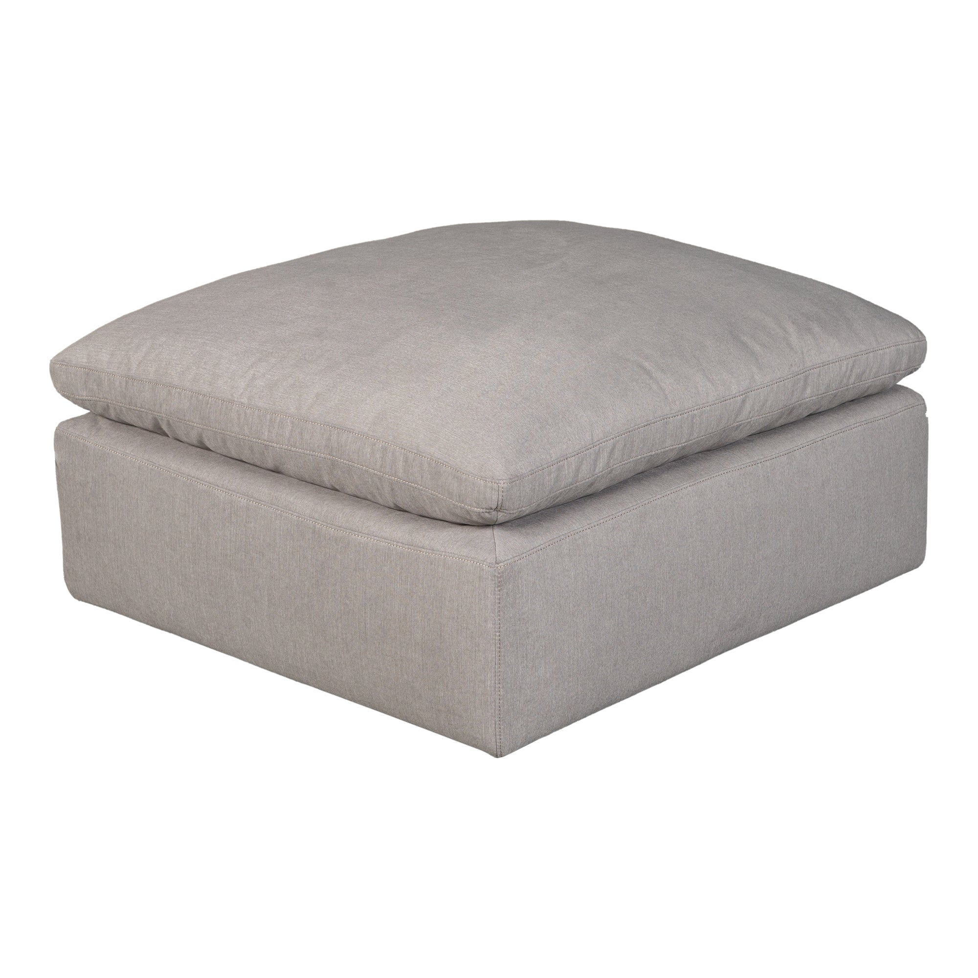 Moes Terra Condo Ottoman Light Grey YJ-1014-29
