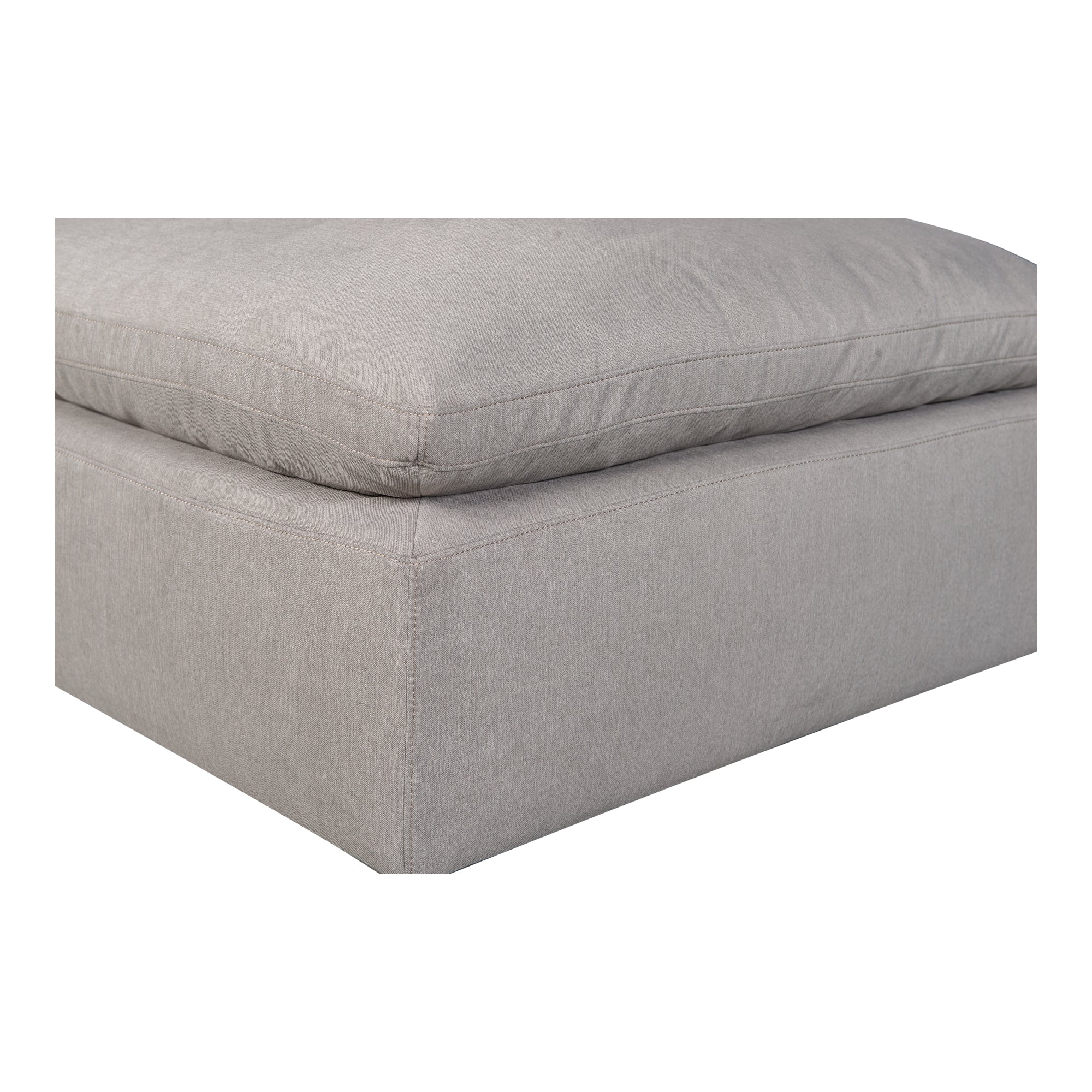 Moes Terra Condo Ottoman Light Grey YJ-1014-29