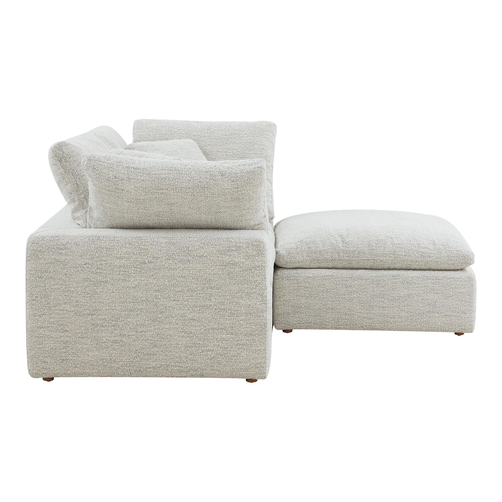 Moes Terra Condo Nook Modular Sectional Coastside Sand YJ-1016-49