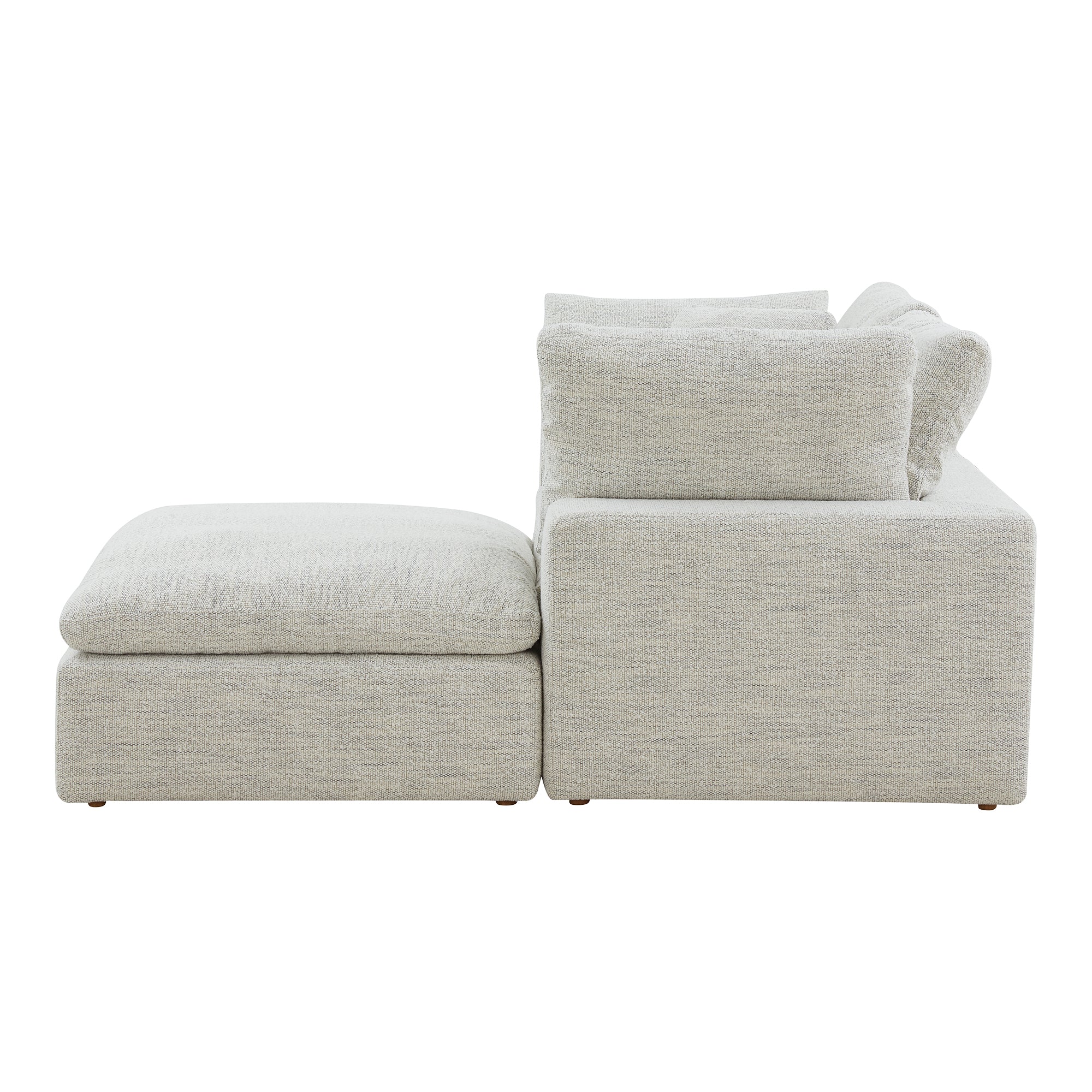 Moes Terra Condo Nook Modular Sectional Coastside Sand YJ-1016-49