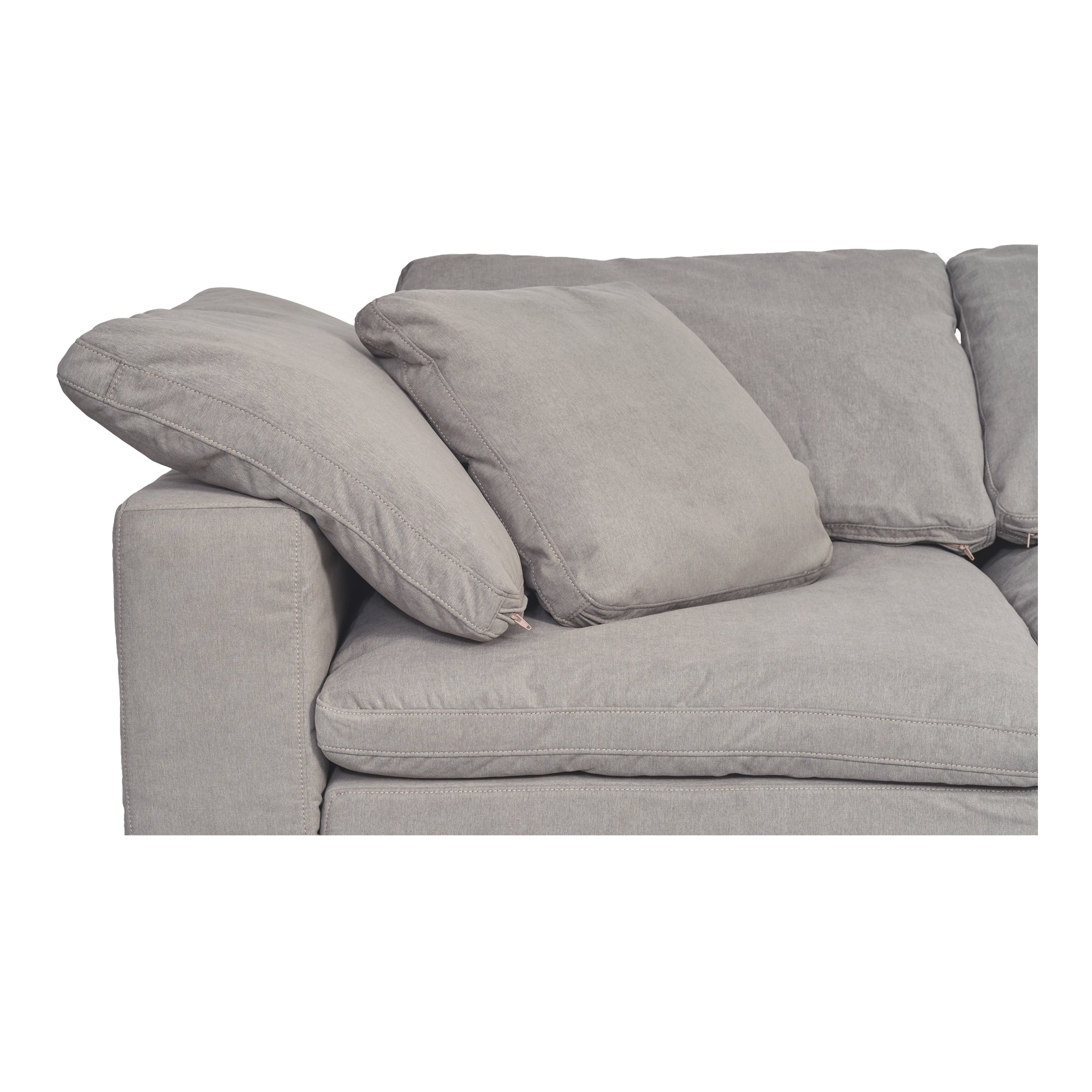 Moes Clay Modular Sofa Light Grey YJ-1026-29