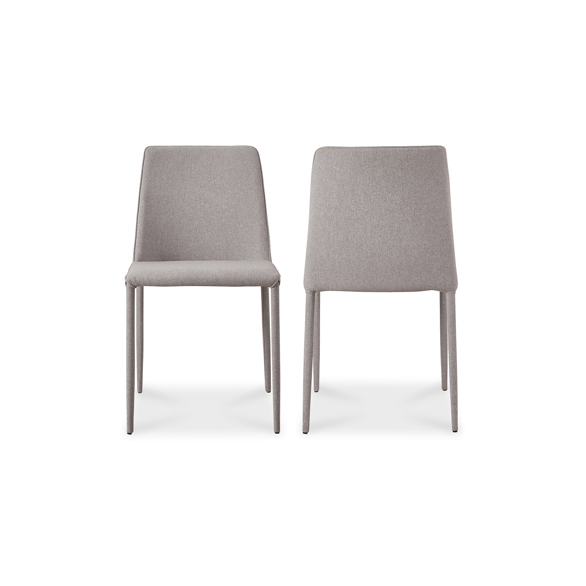 Moes Nora Dining Chair Light Grey - Set Of Two YM-1003-15