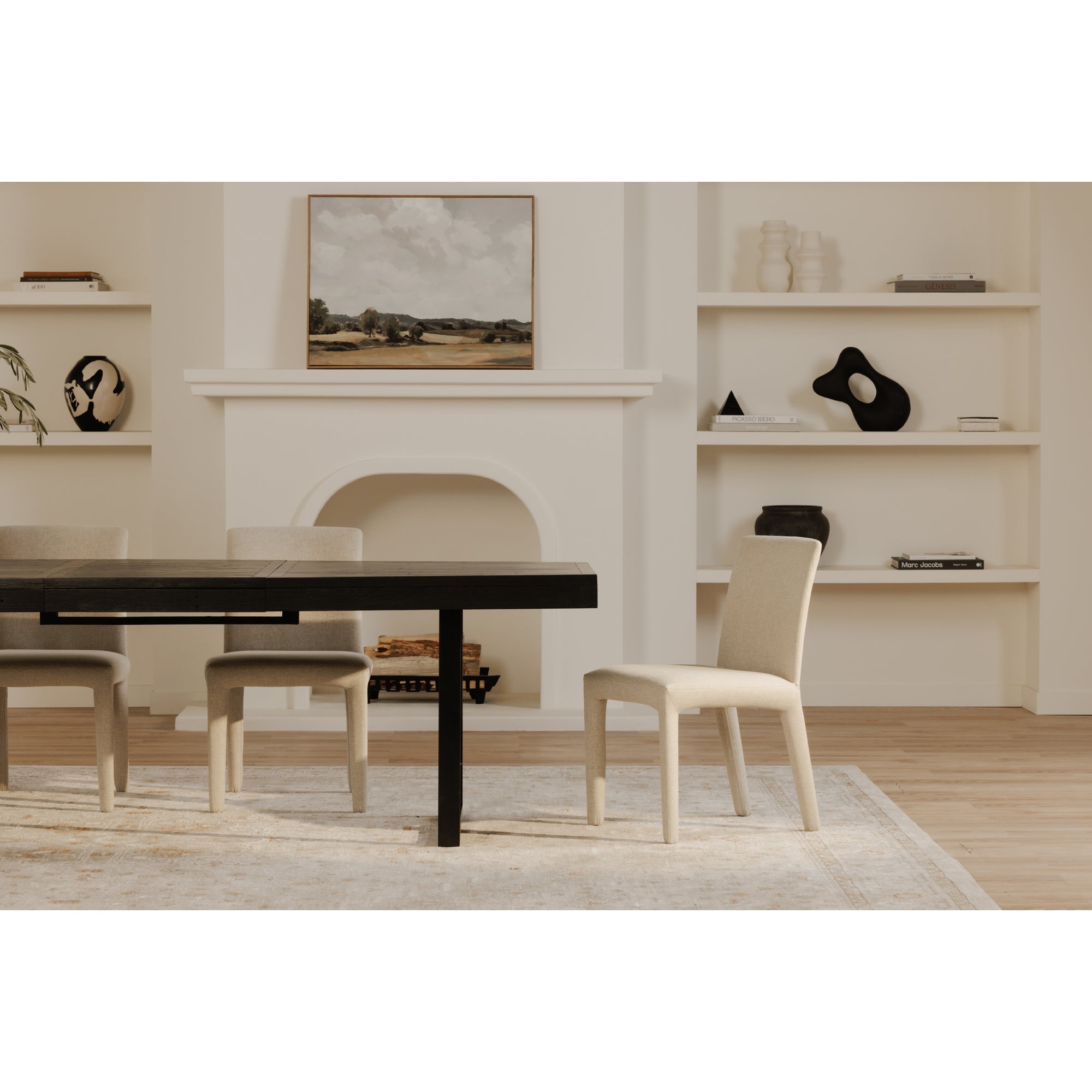 Moes Monte Dining Chair Beige - Set Of Two YM-1008-34
