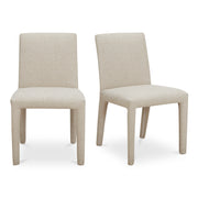Moes Monte Dining Chair Beige - Set Of Two YM-1008-34
