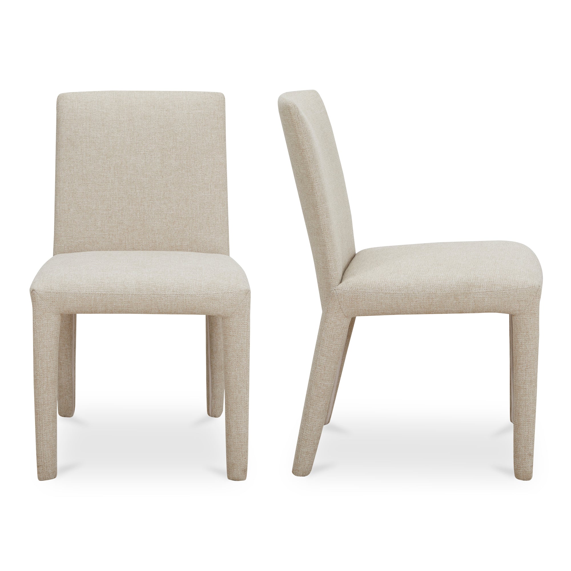 Moes Monte Dining Chair Beige - Set Of Two YM-1008-34